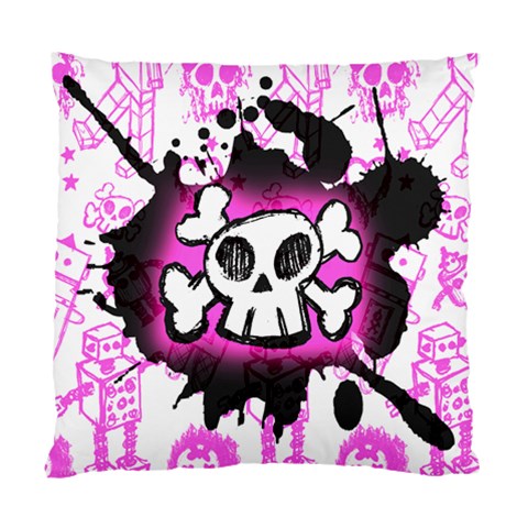 Cartoon Skull Cushion Case (Two Sides) from ArtsNow.com Front