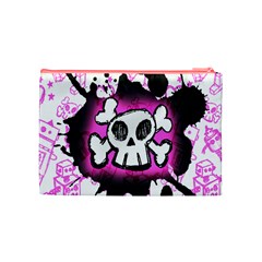 Cartoon Skull Cosmetic Bag (Medium) from ArtsNow.com Back