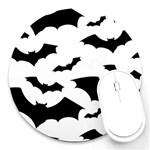 Deathrock Bats Round Mousepad