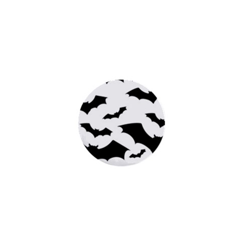 Deathrock Bats 1  Mini Button from ArtsNow.com Front