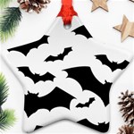 Deathrock Bats Ornament (Star)