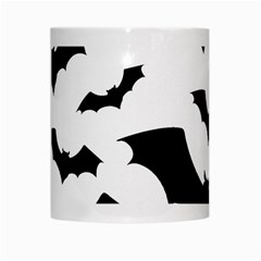 Deathrock Bats White Mug from ArtsNow.com Center