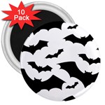 Deathrock Bats 3  Magnet (10 pack)