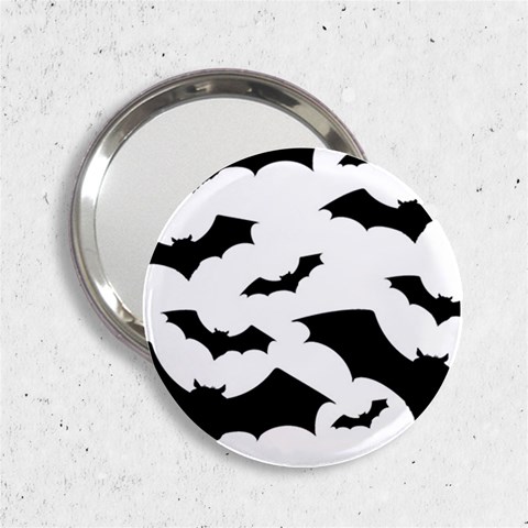Deathrock Bats 2.25  Handbag Mirror from ArtsNow.com Front