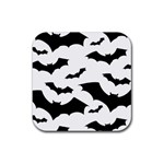 Deathrock Bats Rubber Coaster (Square)