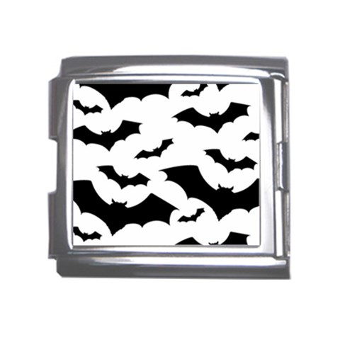 Deathrock Bats Mega Link Italian Charm (18mm) from ArtsNow.com Front