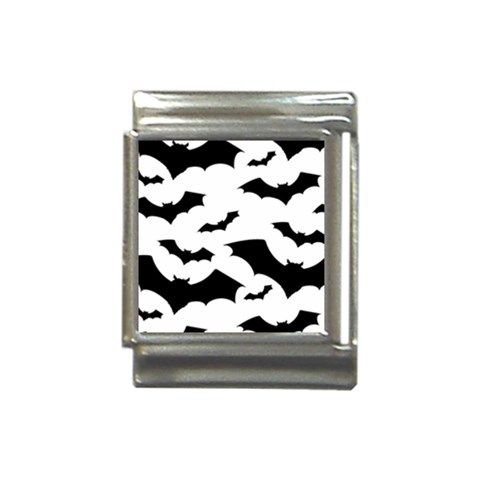 Deathrock Bats Italian Charm (13mm) from ArtsNow.com Front