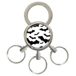 Deathrock Bats 3-Ring Key Chain