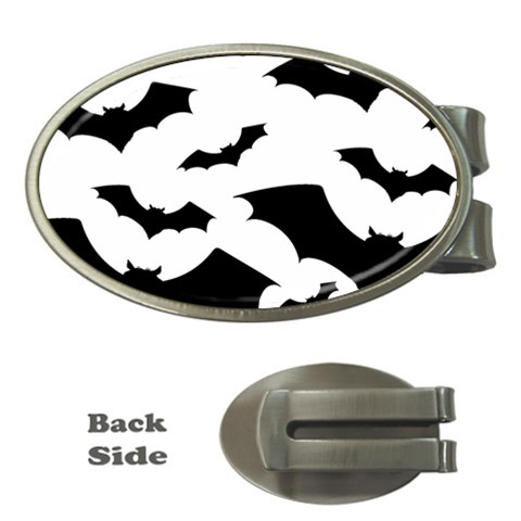 Deathrock Bats Money Clip (Oval) from ArtsNow.com Front
