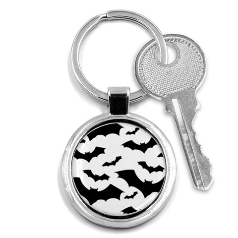 Deathrock Bats Key Chain (Round) from ArtsNow.com Front