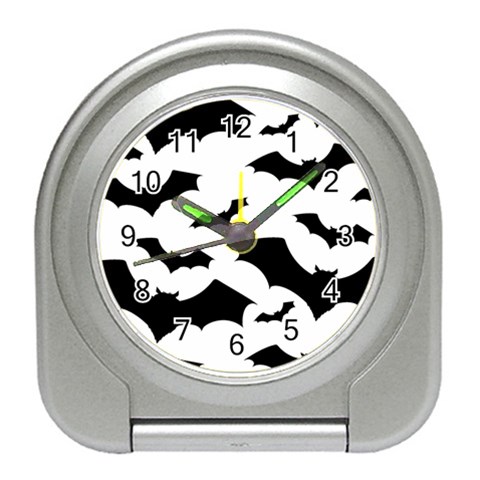 Deathrock Bats Travel Alarm Clock from ArtsNow.com Front
