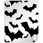 Deathrock Bats Canvas 11  x 14 