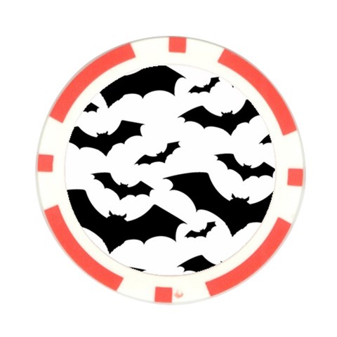 Deathrock Bats Poker Chip Card Guard (10 pack) from ArtsNow.com Front