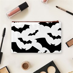 Deathrock Bats Cosmetic Bag (Medium) from ArtsNow.com Back