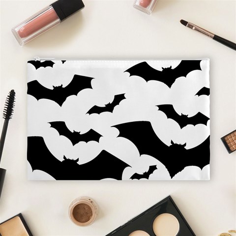 Deathrock Bats Cosmetic Bag (Large) from ArtsNow.com Front