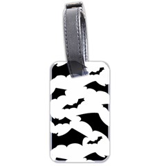 Deathrock Bats Luggage Tag (two sides) from ArtsNow.com Front