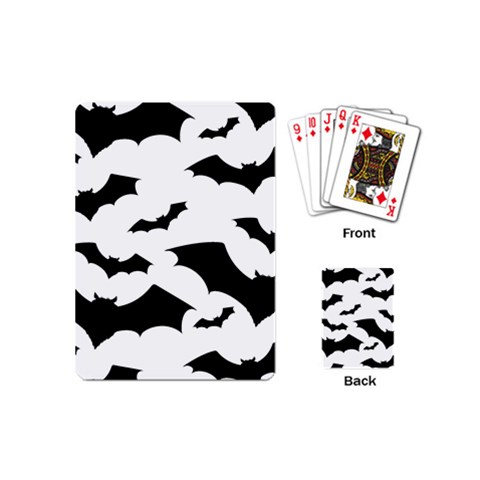 Deathrock Bats Playing Cards (Mini) from ArtsNow.com Back