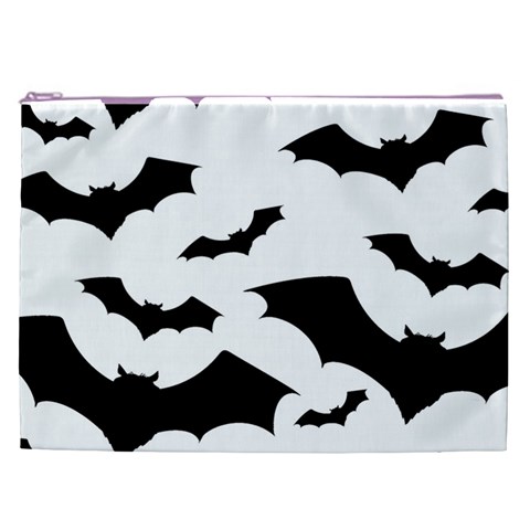 Deathrock Bats Cosmetic Bag (XXL) from ArtsNow.com Front