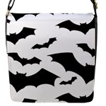 Deathrock Bats Flap closure messenger bag (Small)