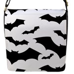 Deathrock Bats Flap closure messenger bag (Small)