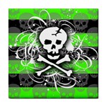 Deathrock Skull Tile Coaster