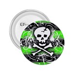 Deathrock Skull 2.25  Button