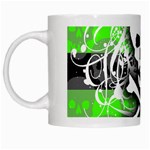 Deathrock Skull White Mug