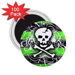 Deathrock Skull 2.25  Magnet (100 pack) 