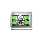 Deathrock Skull Italian Charm (9mm)