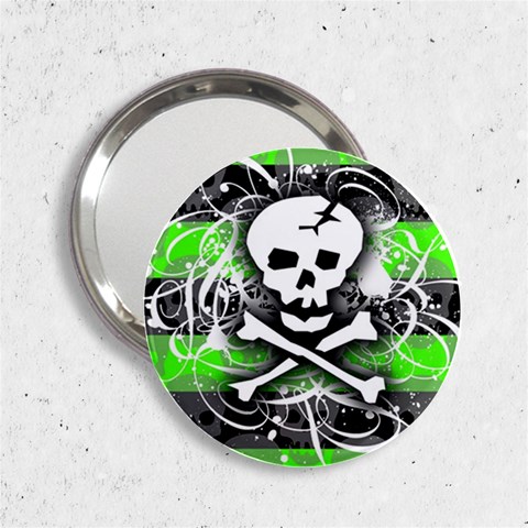Deathrock Skull 2.25  Handbag Mirror from ArtsNow.com Front