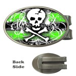 Deathrock Skull Money Clip (Oval)