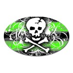 Deathrock Skull Magnet (Oval)