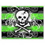 Deathrock Skull Jigsaw Puzzle (Rectangular)