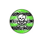 Deathrock Skull Hat Clip Ball Marker