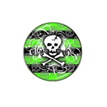 Deathrock Skull Hat Clip Ball Marker (4 pack)