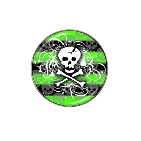 Deathrock Skull Hat Clip Ball Marker (10 pack) from ArtsNow.com Front