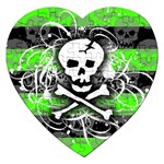 Deathrock Skull Jigsaw Puzzle (Heart)