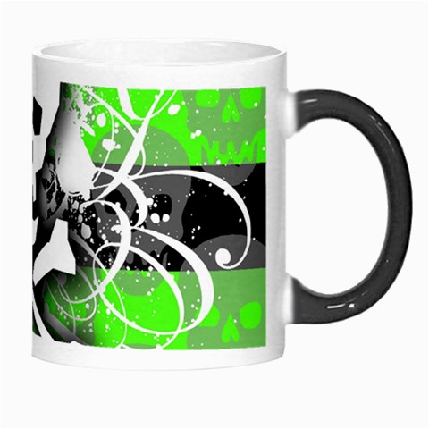 Deathrock Skull Morph Mug from ArtsNow.com Right