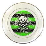 Deathrock Skull Porcelain Plate