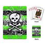 Deathrock Skull Playing Cards Single Design