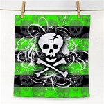 Deathrock Skull Face Towel