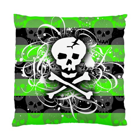 Deathrock Skull Cushion Case (One Side) from ArtsNow.com Front