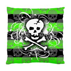 Deathrock Skull Cushion Case (Two Sides) from ArtsNow.com Front