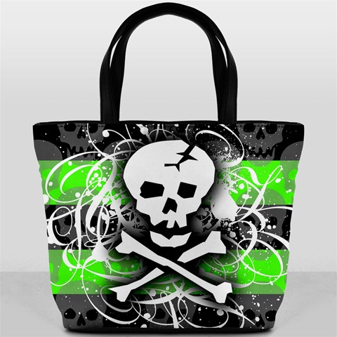 Deathrock Skull Bucket Bag from ArtsNow.com Back