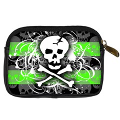 Deathrock Skull Digital Camera Leather Case from ArtsNow.com Back