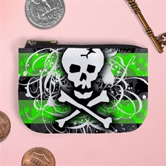 Deathrock Skull Mini Coin Purse from ArtsNow.com Front