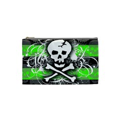 Deathrock Skull Cosmetic Bag (Small) from ArtsNow.com Front