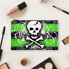 Deathrock Skull Cosmetic Bag (Medium) from ArtsNow.com Front