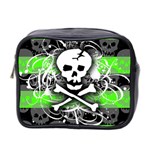 Deathrock Skull Mini Toiletries Bag (Two Sides)