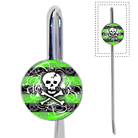 Deathrock Skull Book Mark from ArtsNow.com Front
